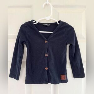 Beau Hudson Navy Button Down Cardigan